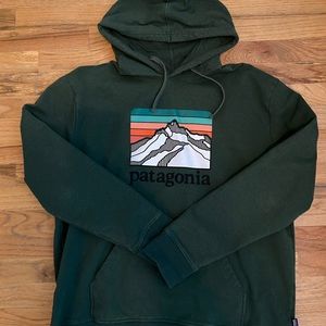 Patagonia P-6 Logo Uprisal Hoodie Men's Size XL in Green